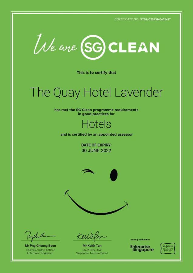 Aqueen Hotel Lavender Singapore Buitenkant foto